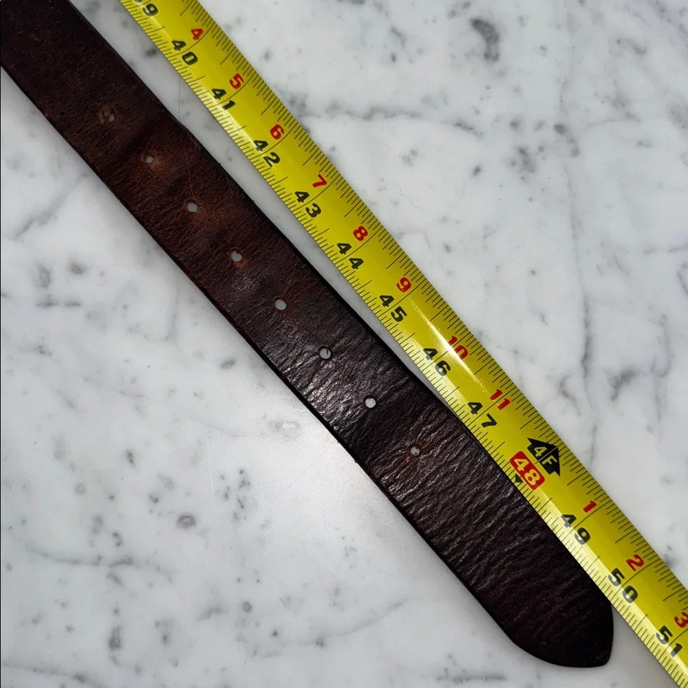 Old Navy Belt Brown Leather Belt Mens XL